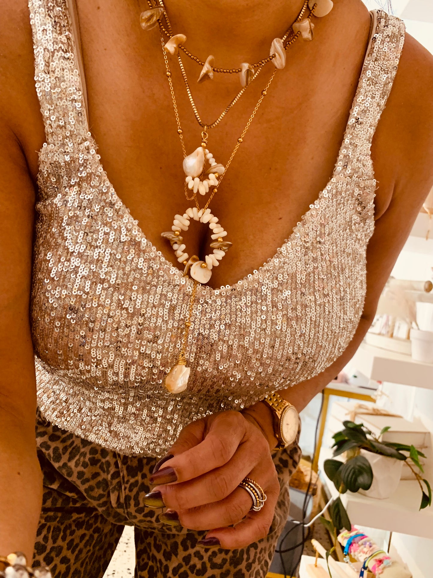 Lariat Perla Barroca Margaret