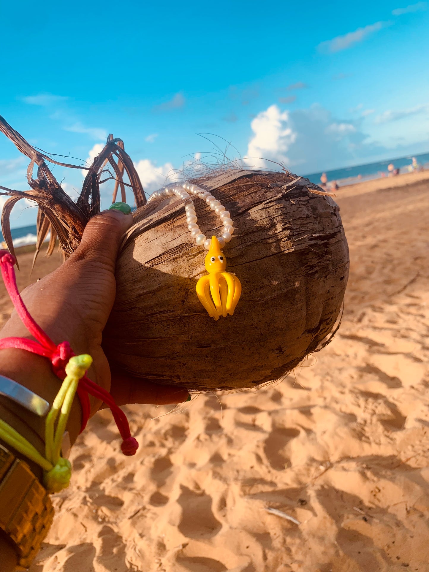 Purpo Yellow Necklace