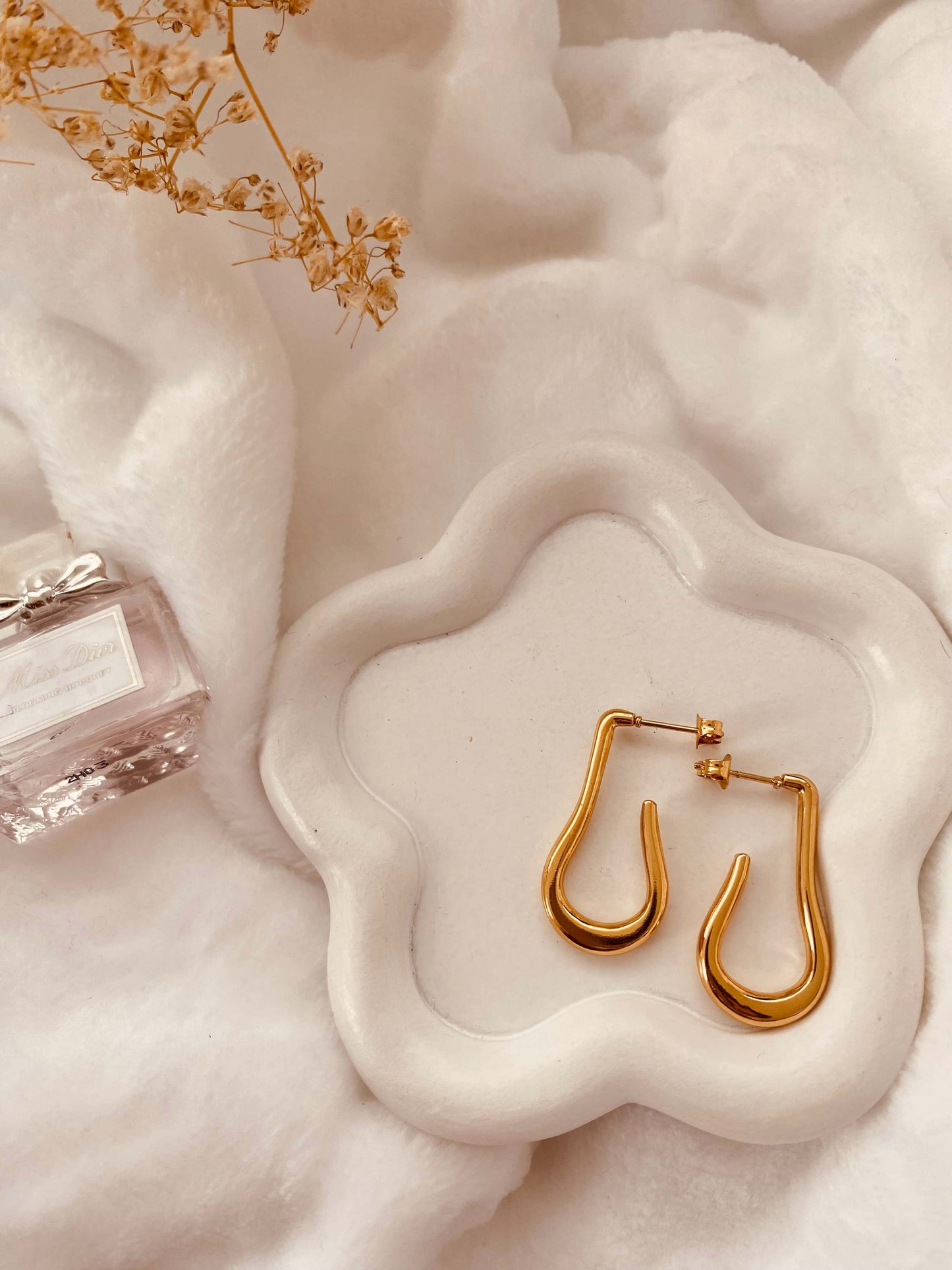 Textured Baby Earring