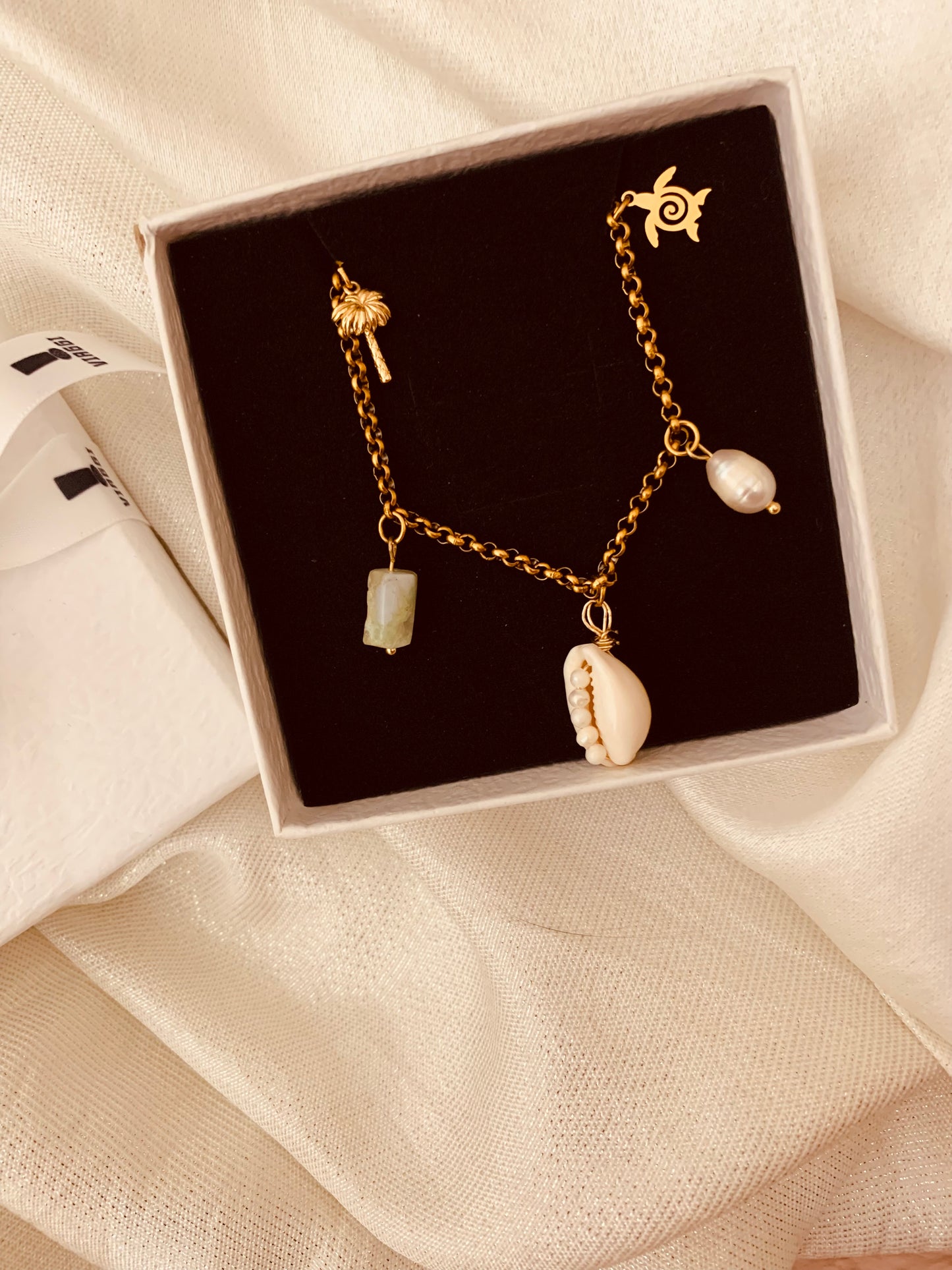 Playa Charm Bar Necklace New