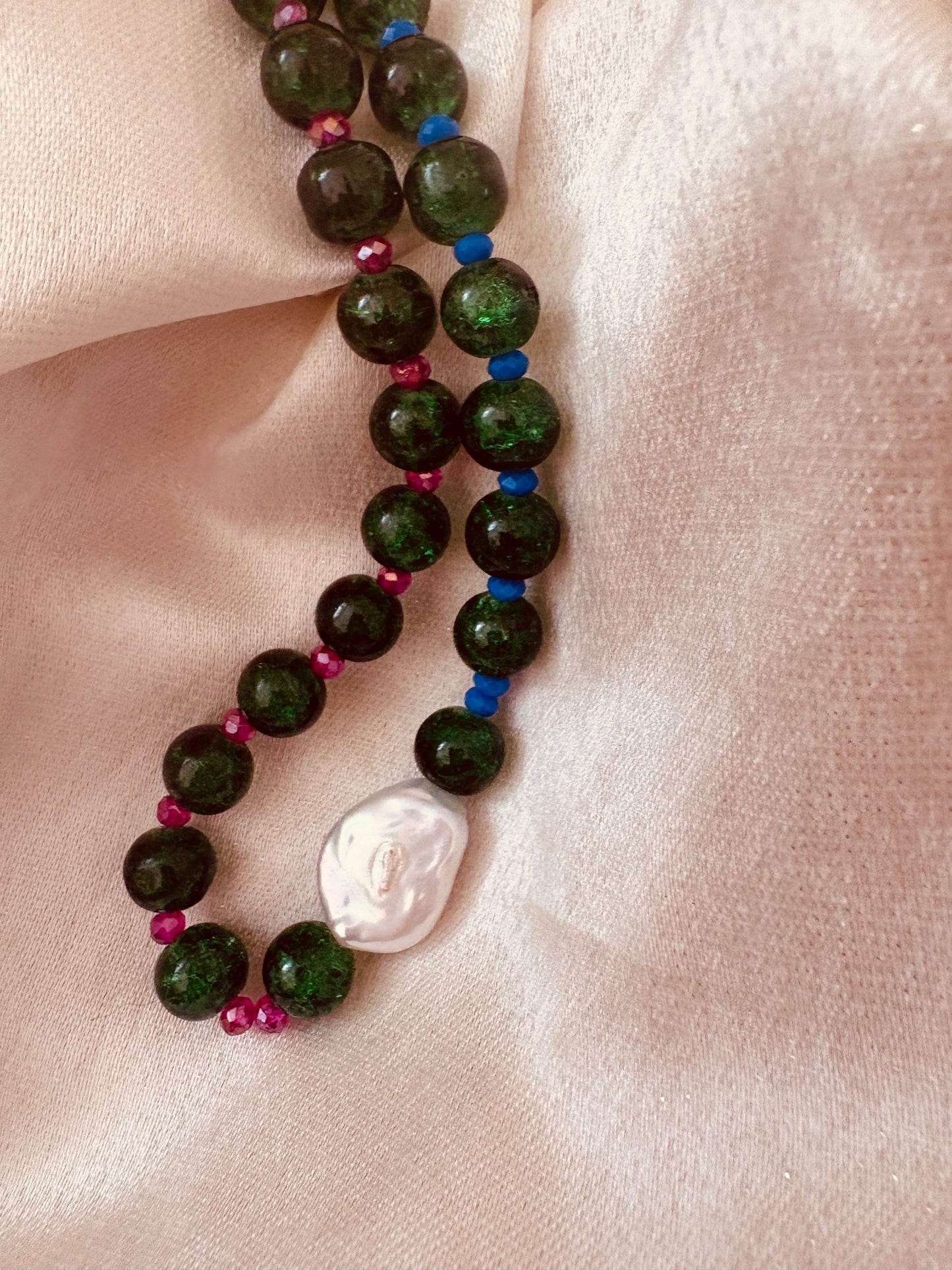 Tropical Green Necklace (new)