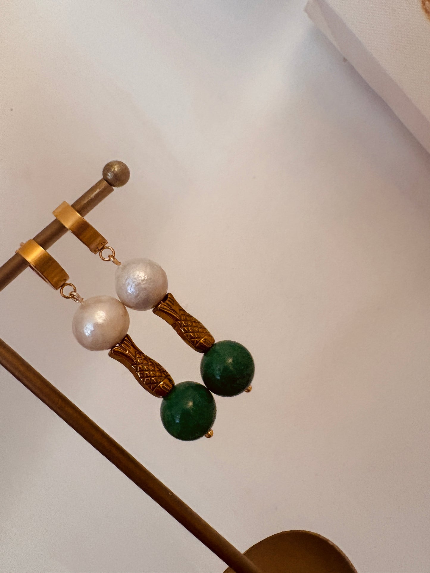 Green Mood Earring