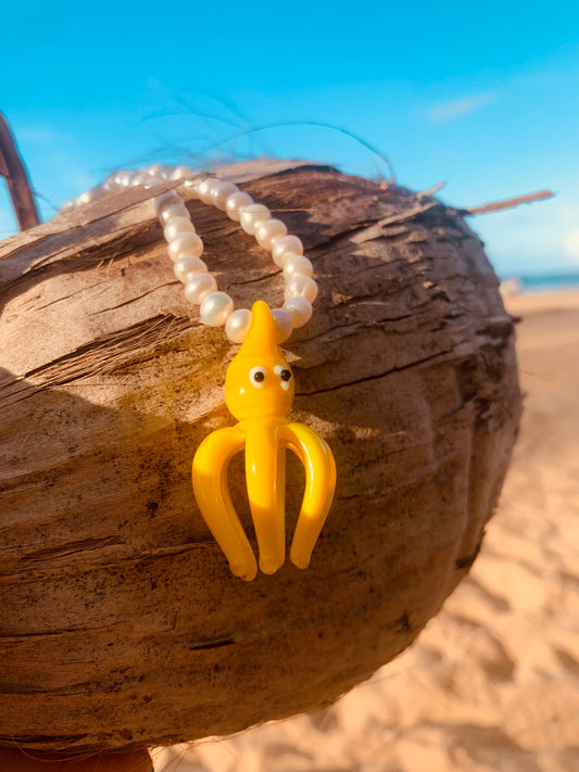 Purpo Yellow Necklace