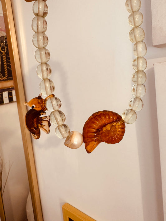 Brown Sea Necklace New