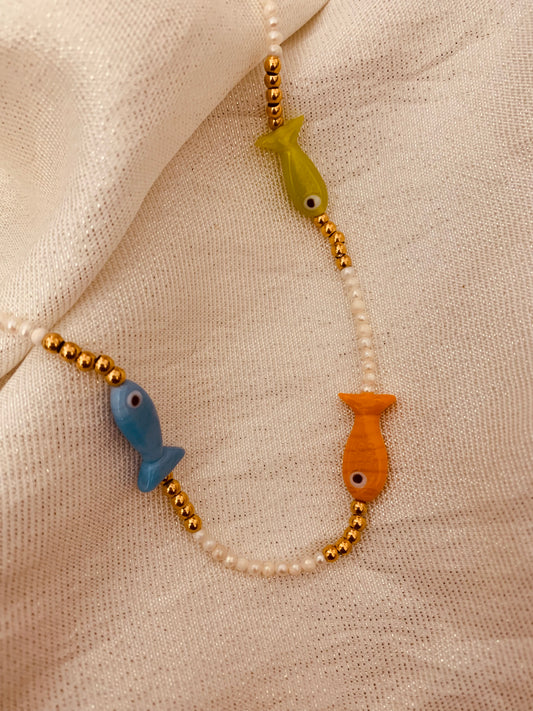 Pez Arcoíris Necklace