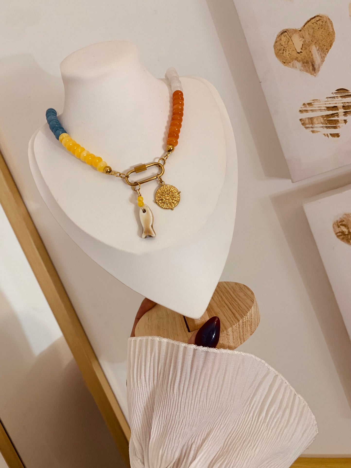 Barbados Island Necklace New