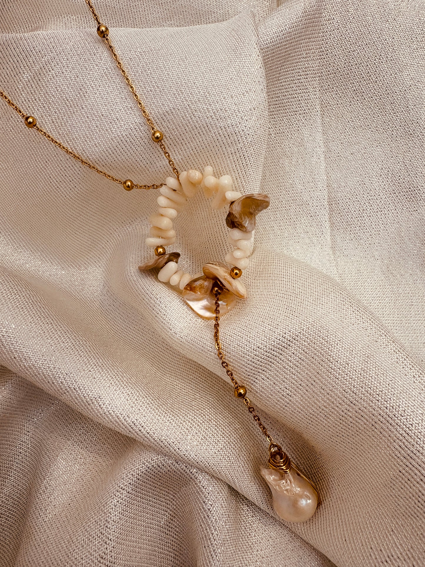 Lariat Perla Barroca Margaret