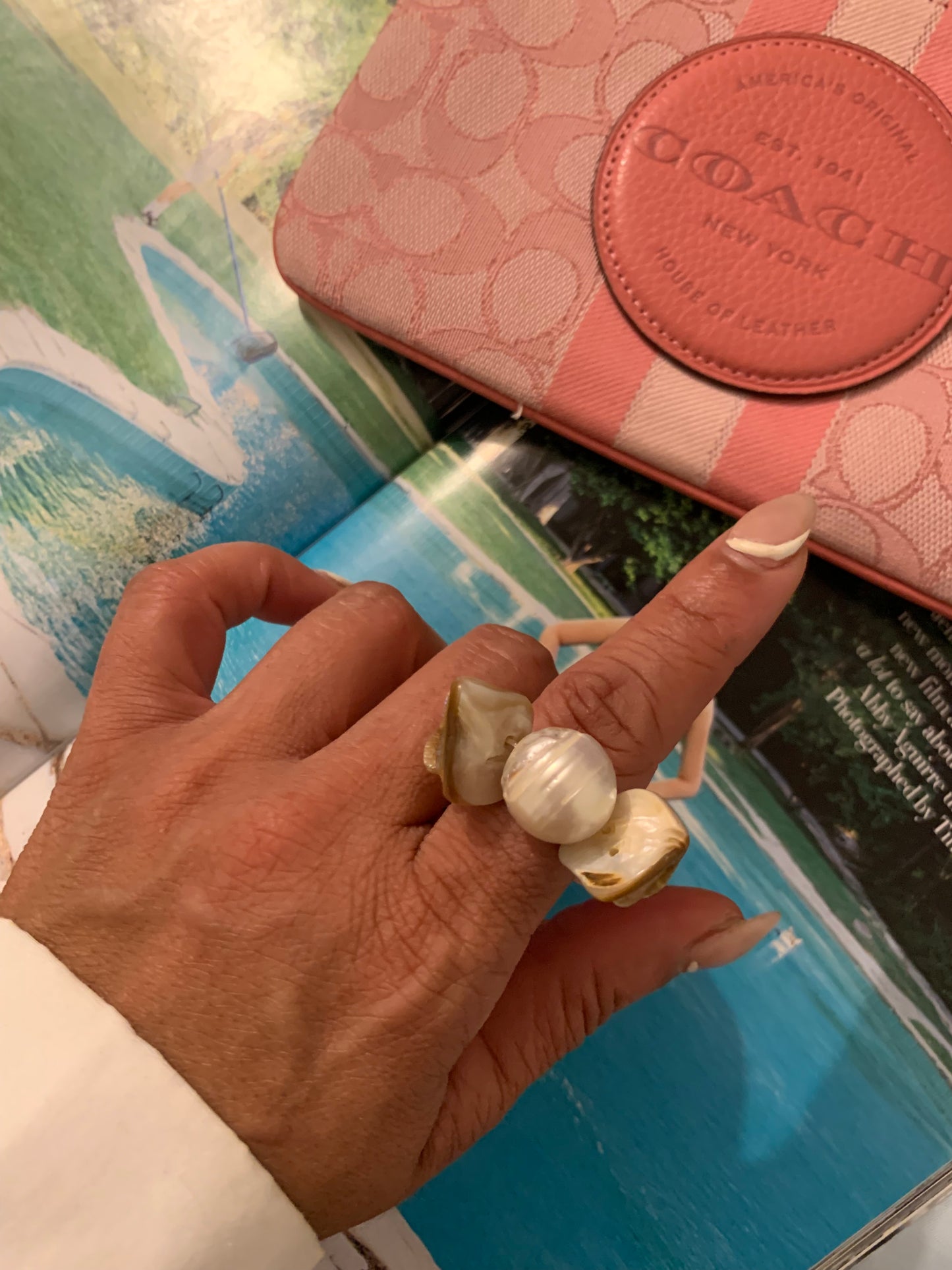 Bora Bora Almeja Ring