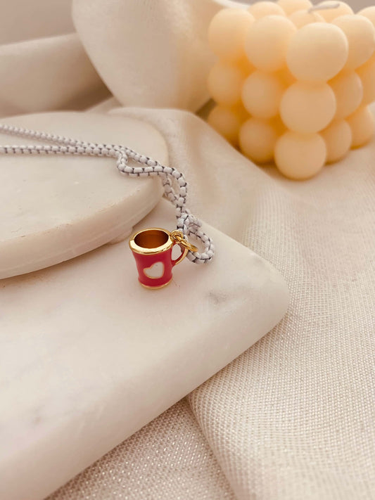 Coffe White Necklace